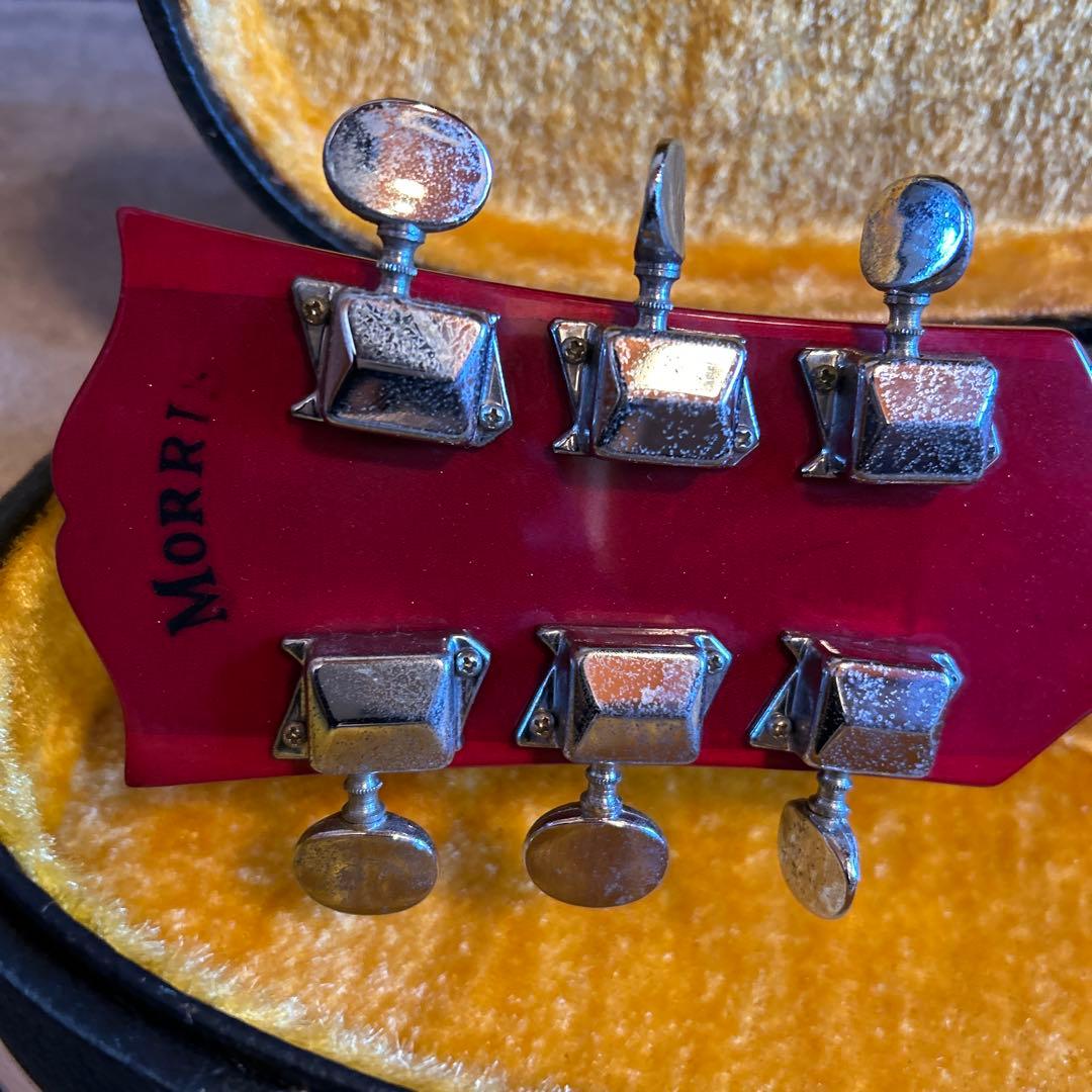 ジャパンビンテージMorris SGエレキギター オリジナルハードケース付き