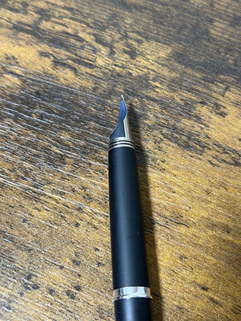 未使用　1975年製　艶消し　マットブラック　ミュー　パイロット　万年筆　中字