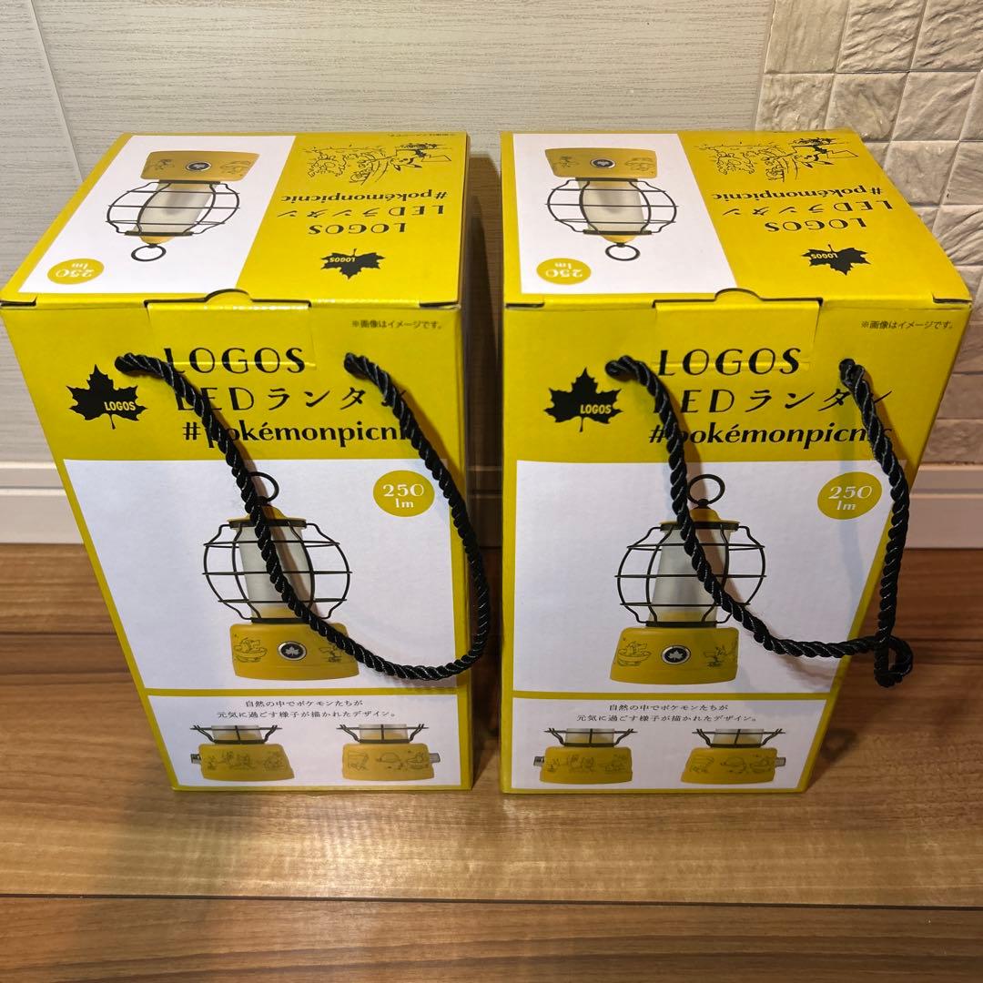 ポケットモンスター LOGOS ロゴス ポケモン LEDランタンコラボ2個セット