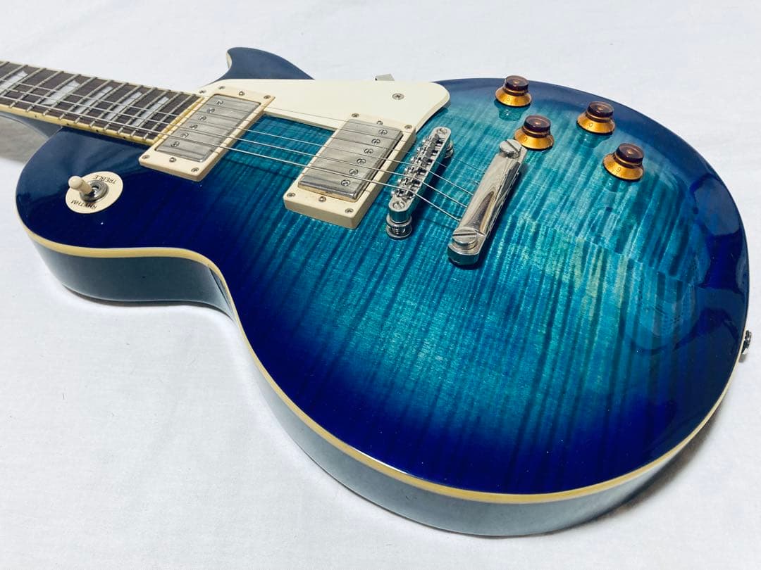 Epiphone Les Paul Standard 美品 希少色 ブルー