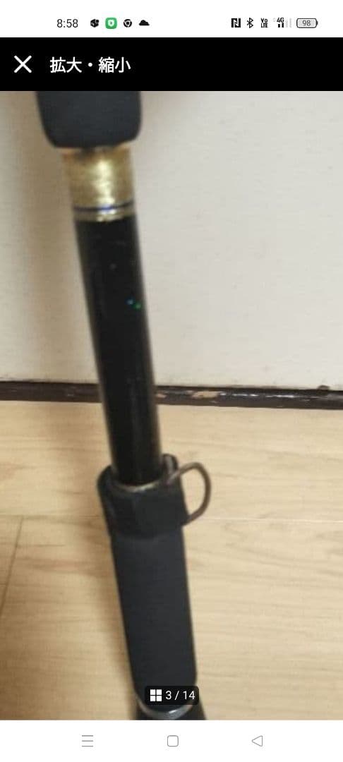 キハダマグロ及びクエ釣り竿新品未使用リールは別