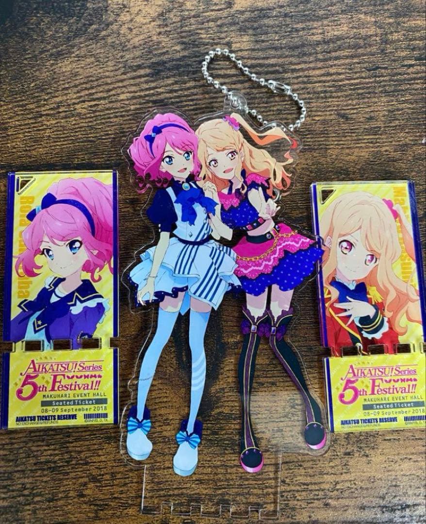 アイカツ　5周年アクリルスタンド