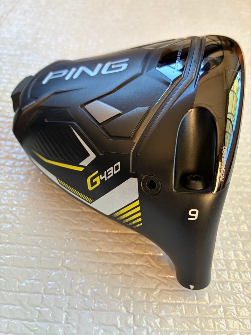 PING G430 LSTドライバー 9度 ウェイト ヘッドカバー付き