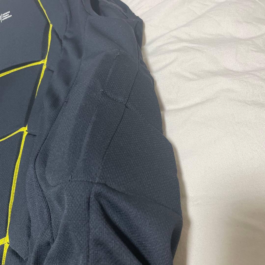 【未使用】YOROI MUSHA プロテクター Sサイズ 黒/イエロー