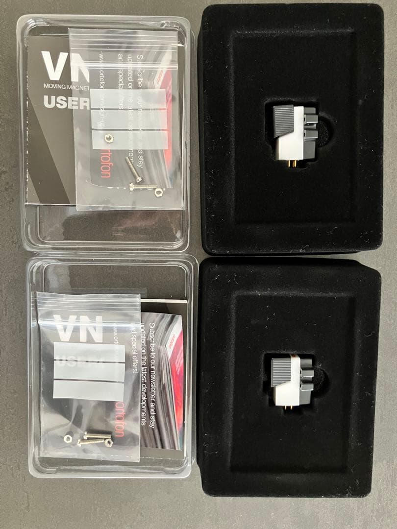 Ortofon VNL レコードカートリッジ 2個セット➕ヘッドシェル付き