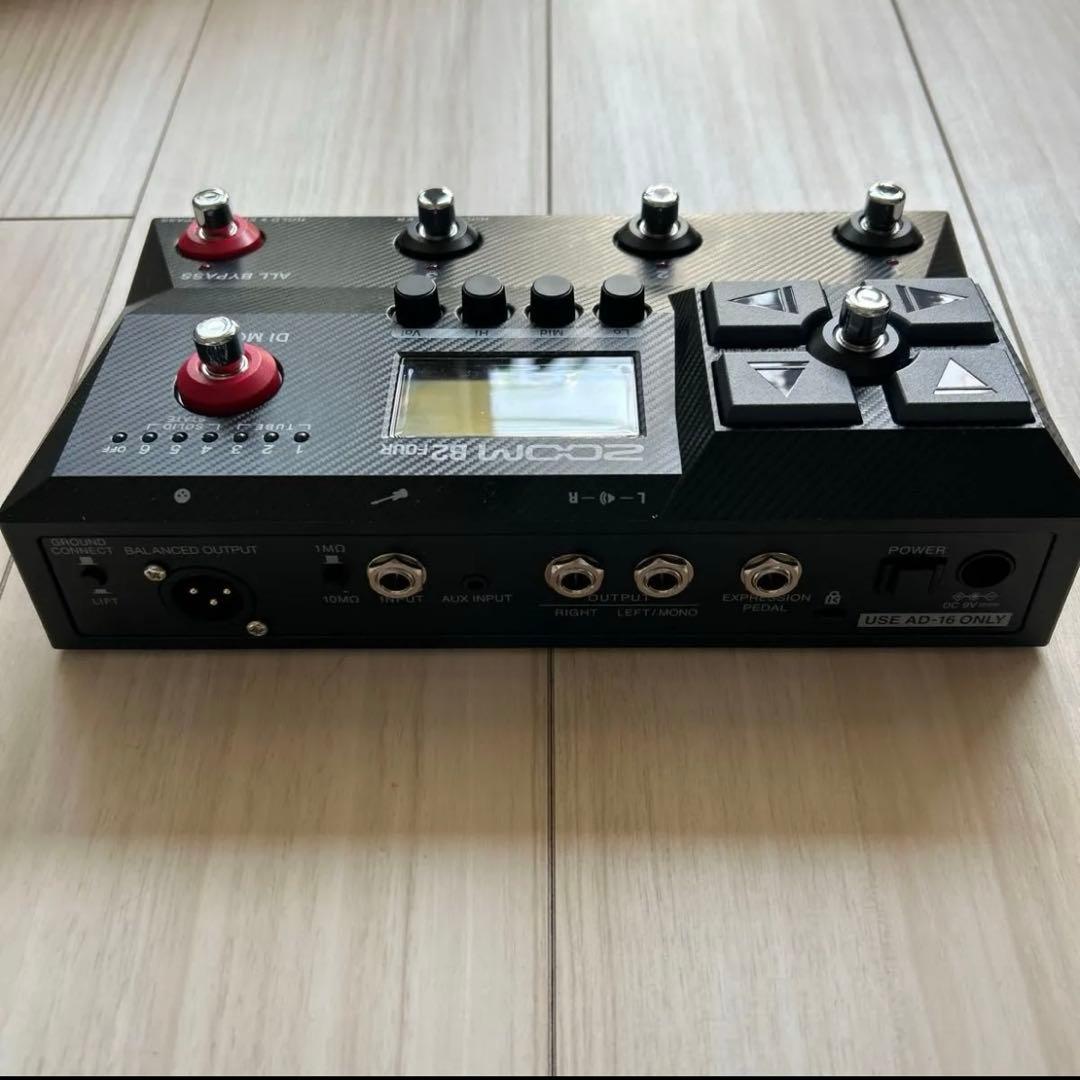 【ほぼ未使用】ZOOM B2 Four ベースエフェクター