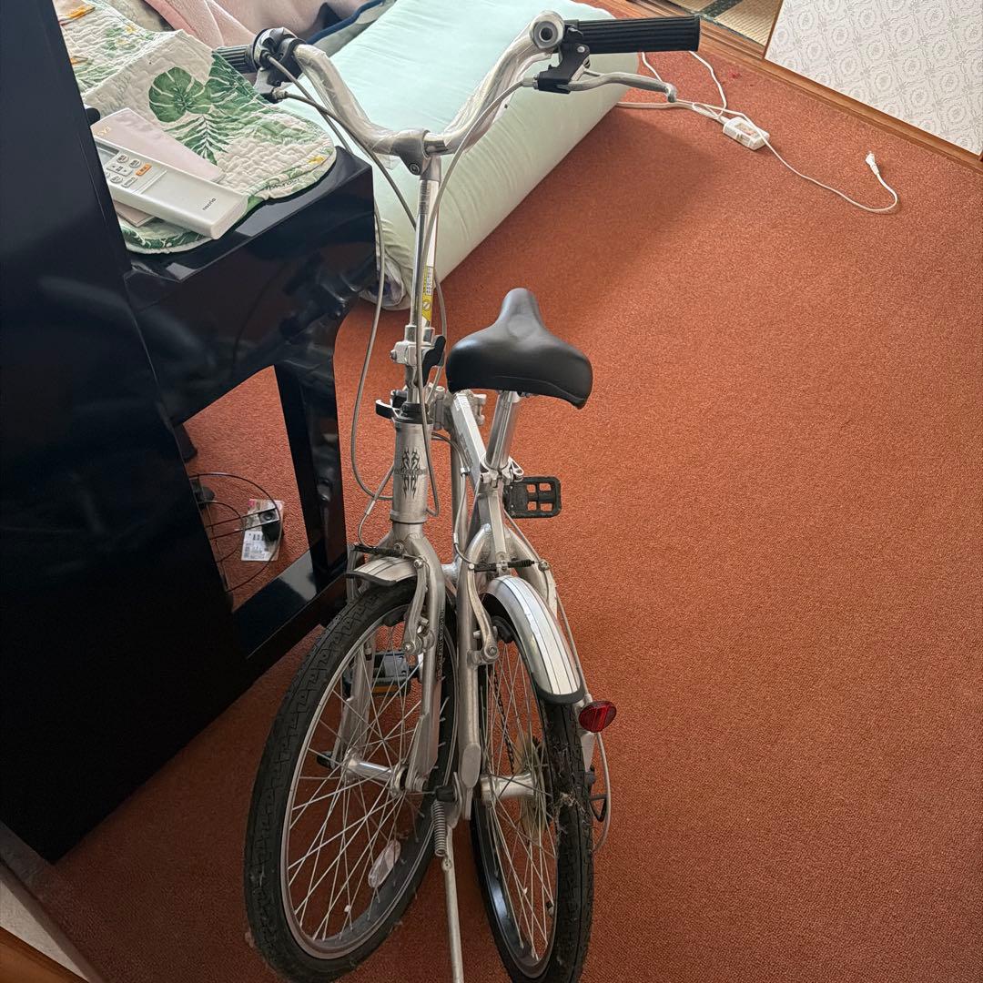 シルバー 26インチ シティサイクル