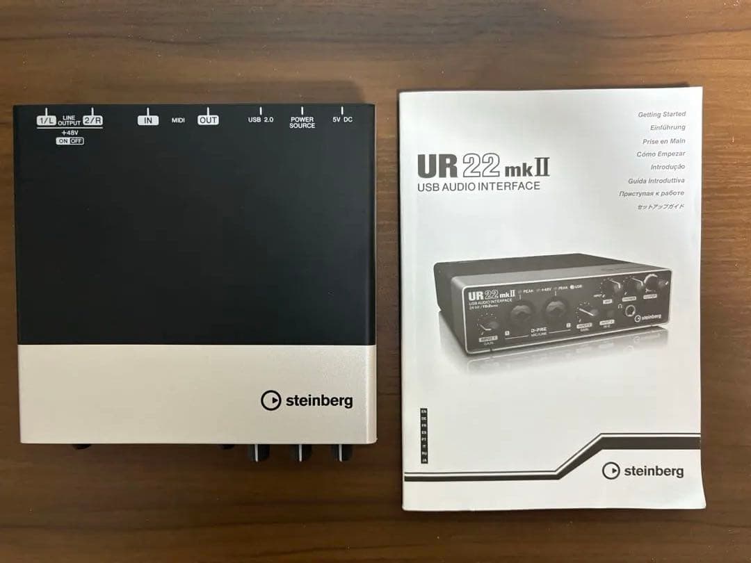 UR22mkII USBオーディオインターフェイス