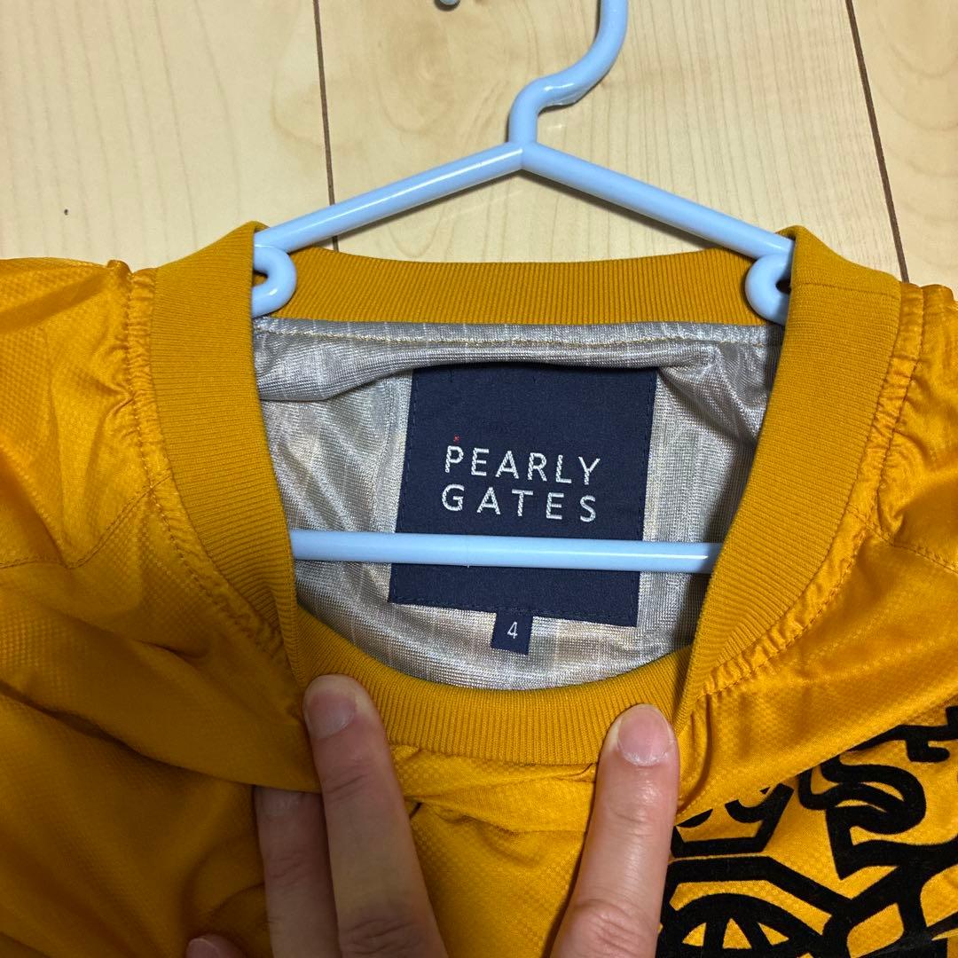 PEARLY GATES ウインドブレーカーイエロー ジャケット サイズ4