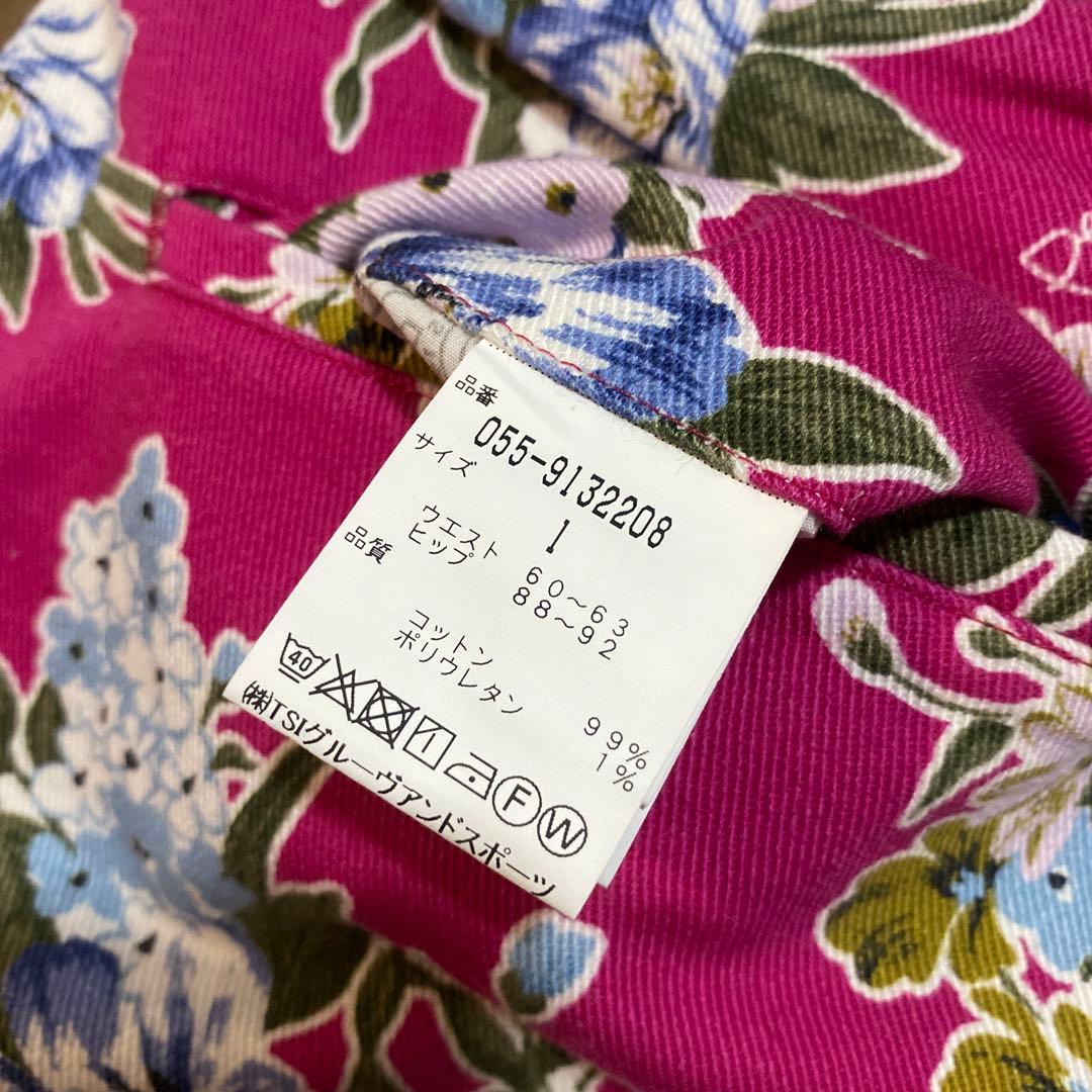 パーリーゲイツ♡ショートパンツ♡ピンク♡花柄♡カタログ掲載♡上田桃子プロ♡M