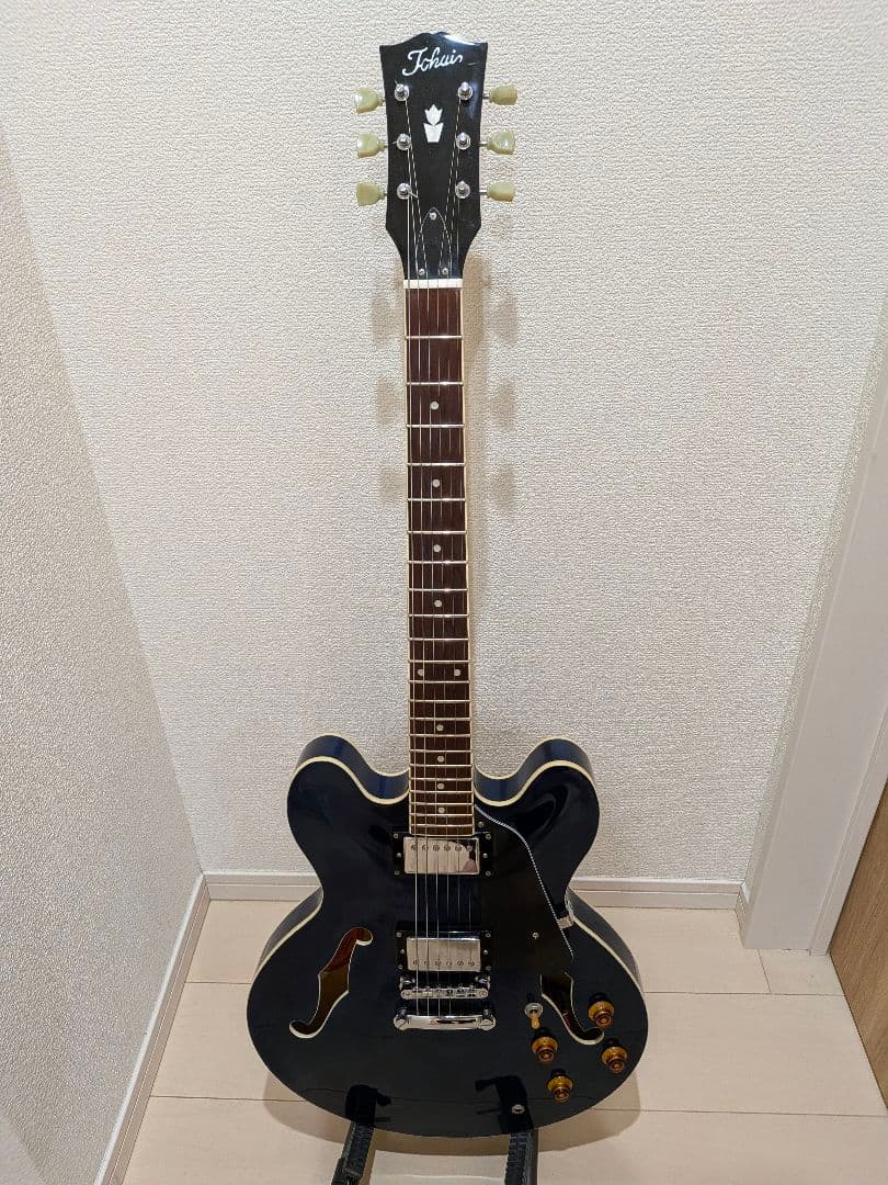 TOKAI ES-335タイプ セミアコギター ES86SBL