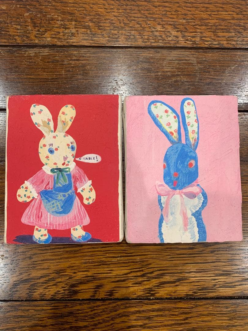 ナタリーレテ　うさぎの絵2つセット