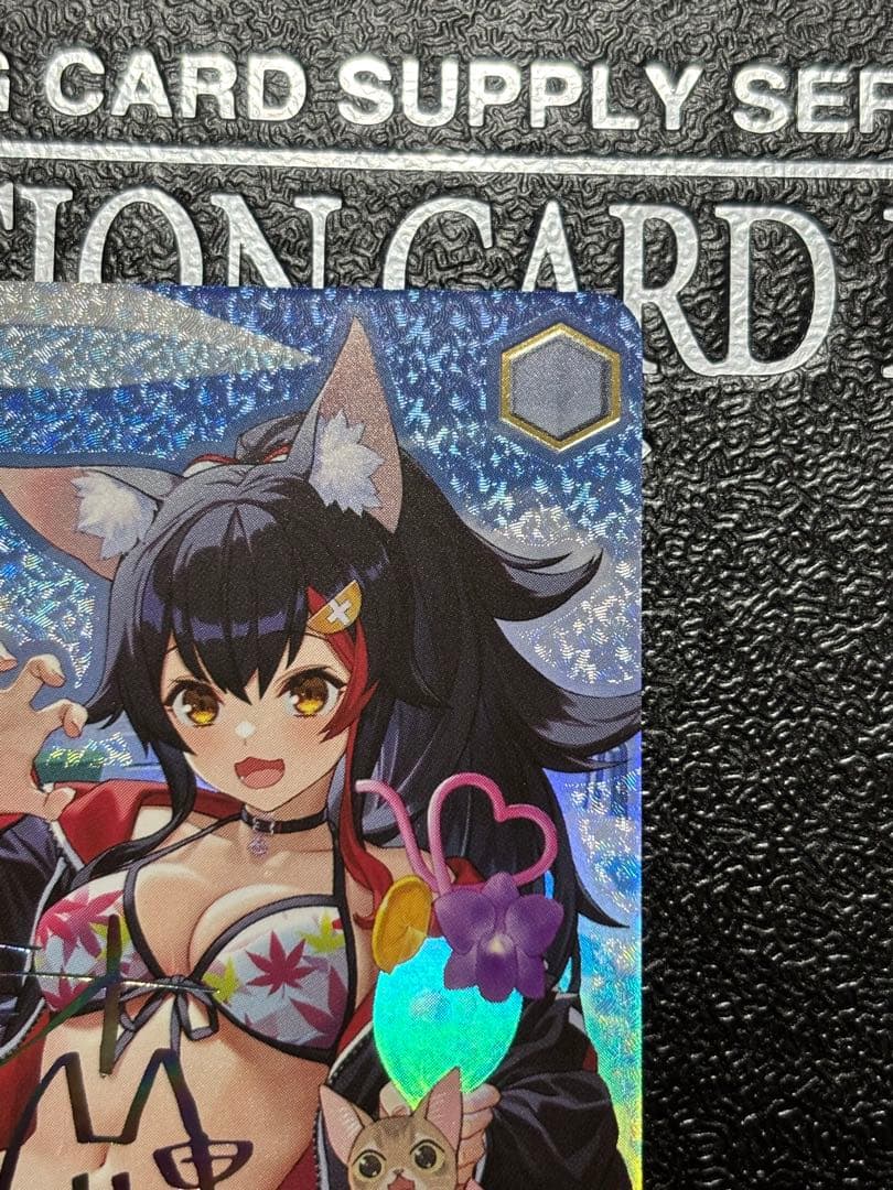 ヴァイス　プールでまったり 大神ミオ ssp サイン　ホロライブ