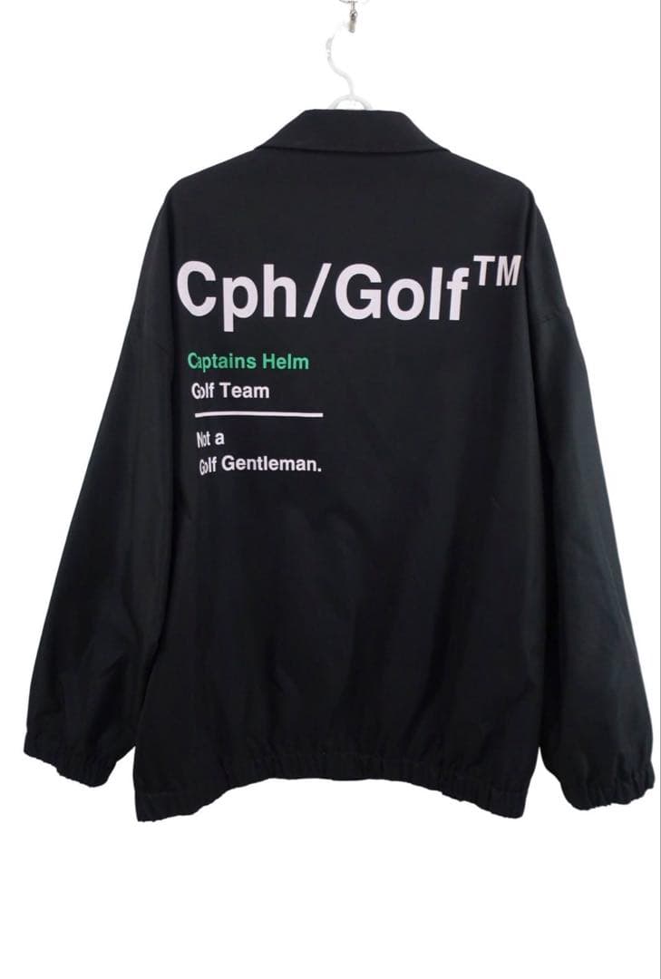Cph/Golf™ (キャプテンズヘルムゴルフ) コーチジャケット 黒