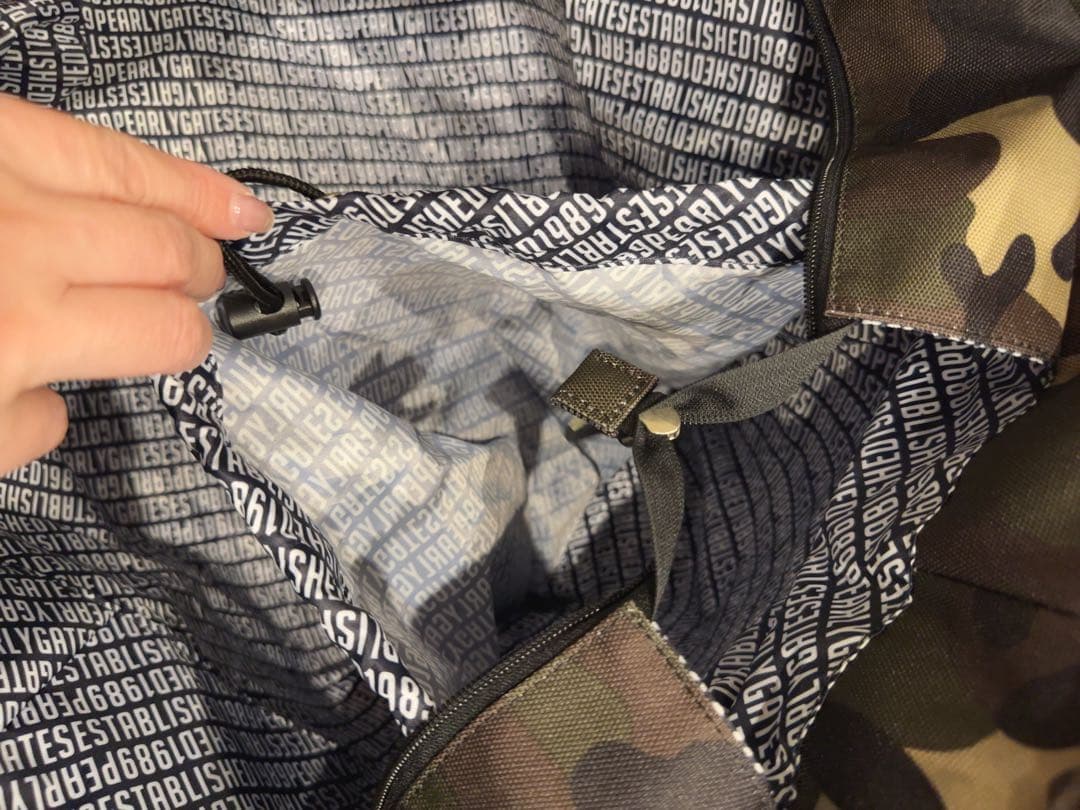 PEARLY GATES 迷彩柄 カモフラゴルフロッカーバッグ