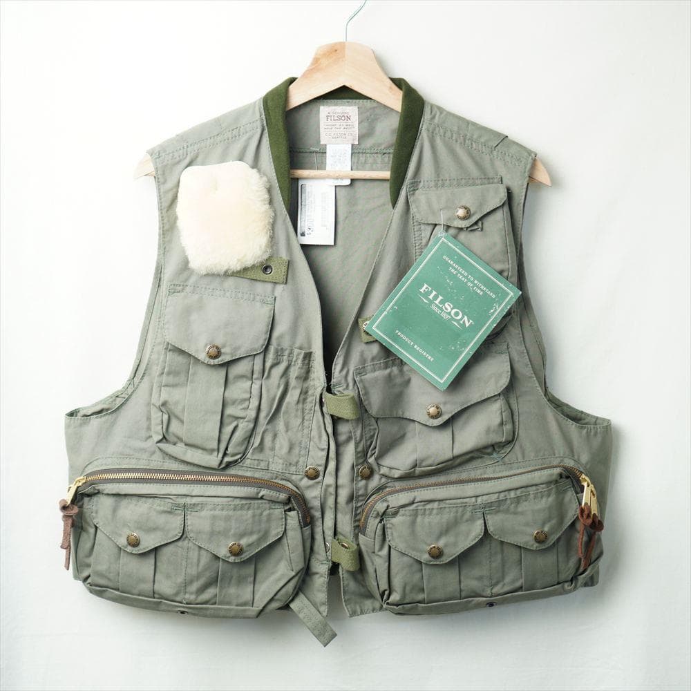 90s00s ビンテージ FILSON フィッシングベスト DEAD USA製