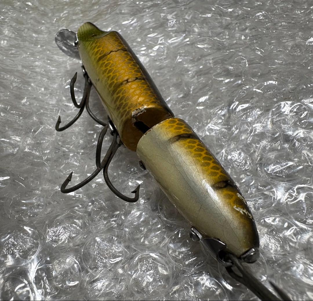 オールドヘドン　ジョイントバンプ　ウッド　1950年代　金目　HEDDON