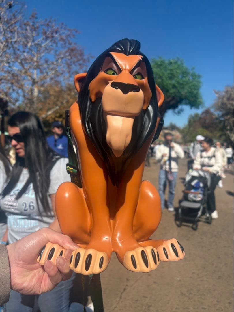 WDW ライオンキング　スカーポップコーンバケット