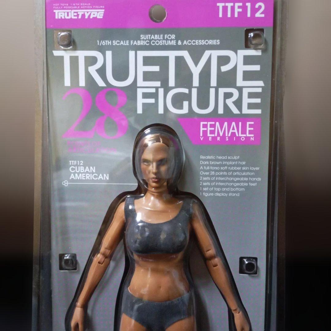 ホットトイズトゥルータイプ 1/6 女性素体 カリビアン キューバ アメリカン