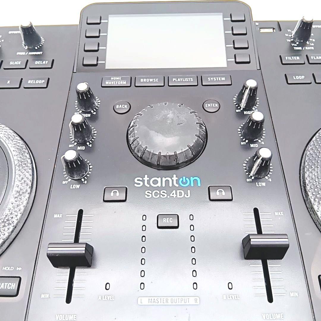 Stanton スタントン SCS.4DJ DJコントローラー 音出し確認