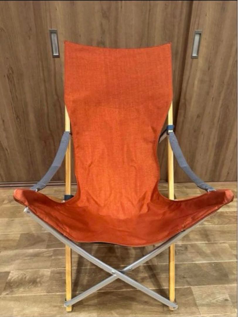 t*a様 【希少】 peakガーデンテイクチェアロング　オレンジ