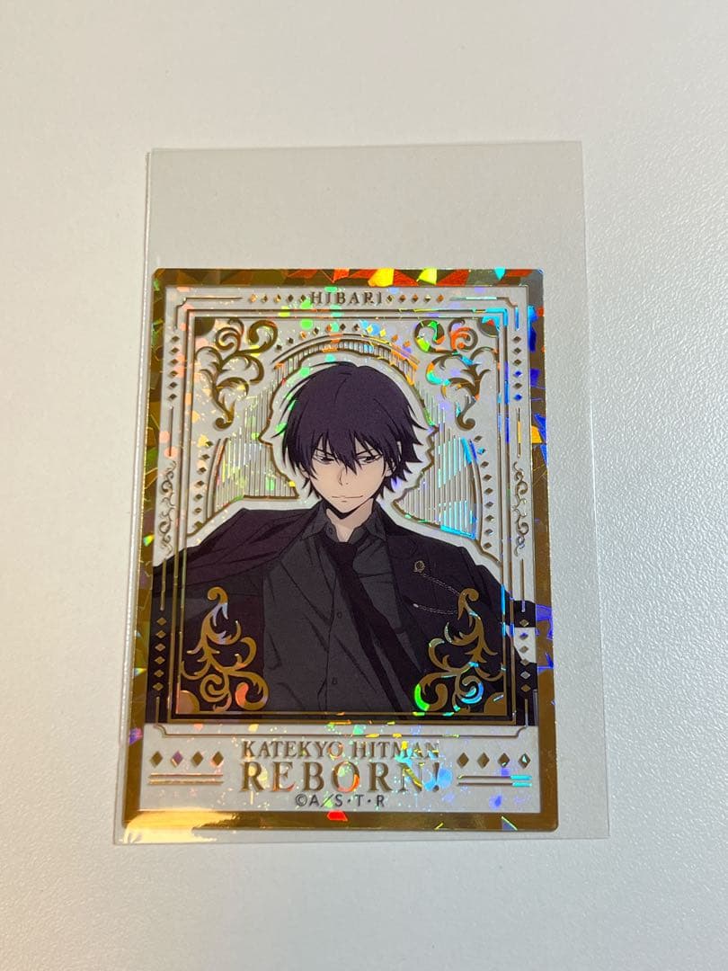 REBORN aviot イヤホンコラボ クリアカード 雲雀恭弥 レア