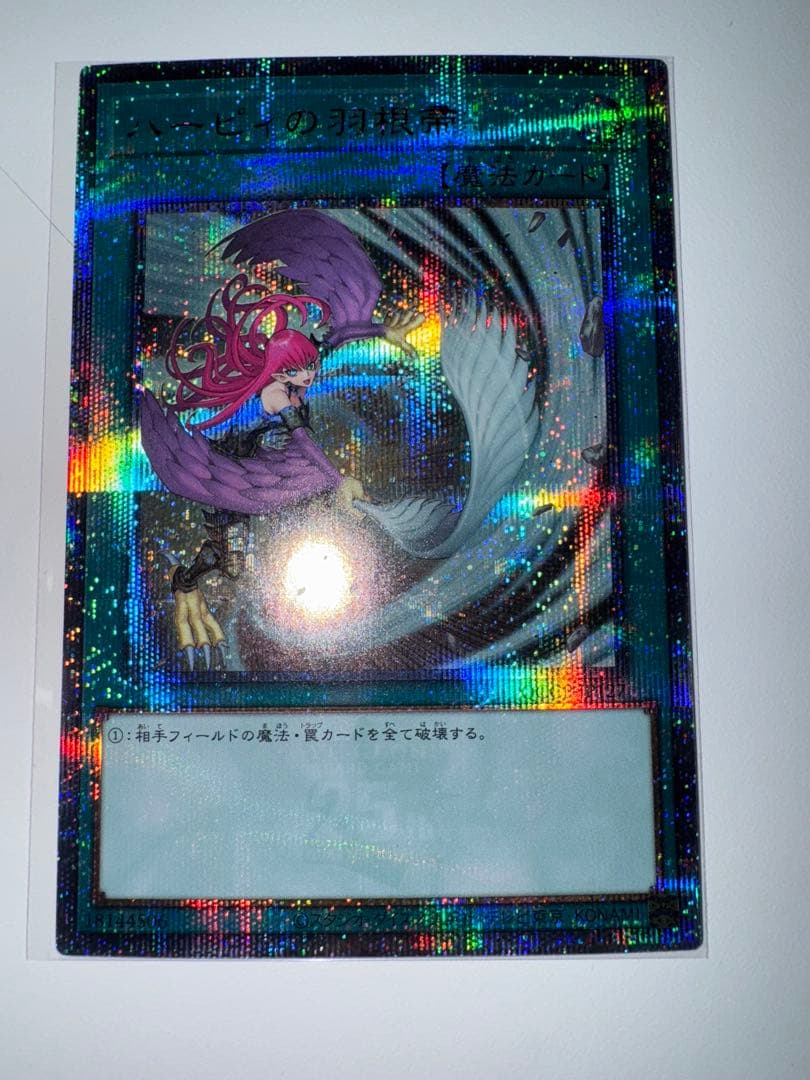 遊戯王　ハーピィの羽根帚　25th