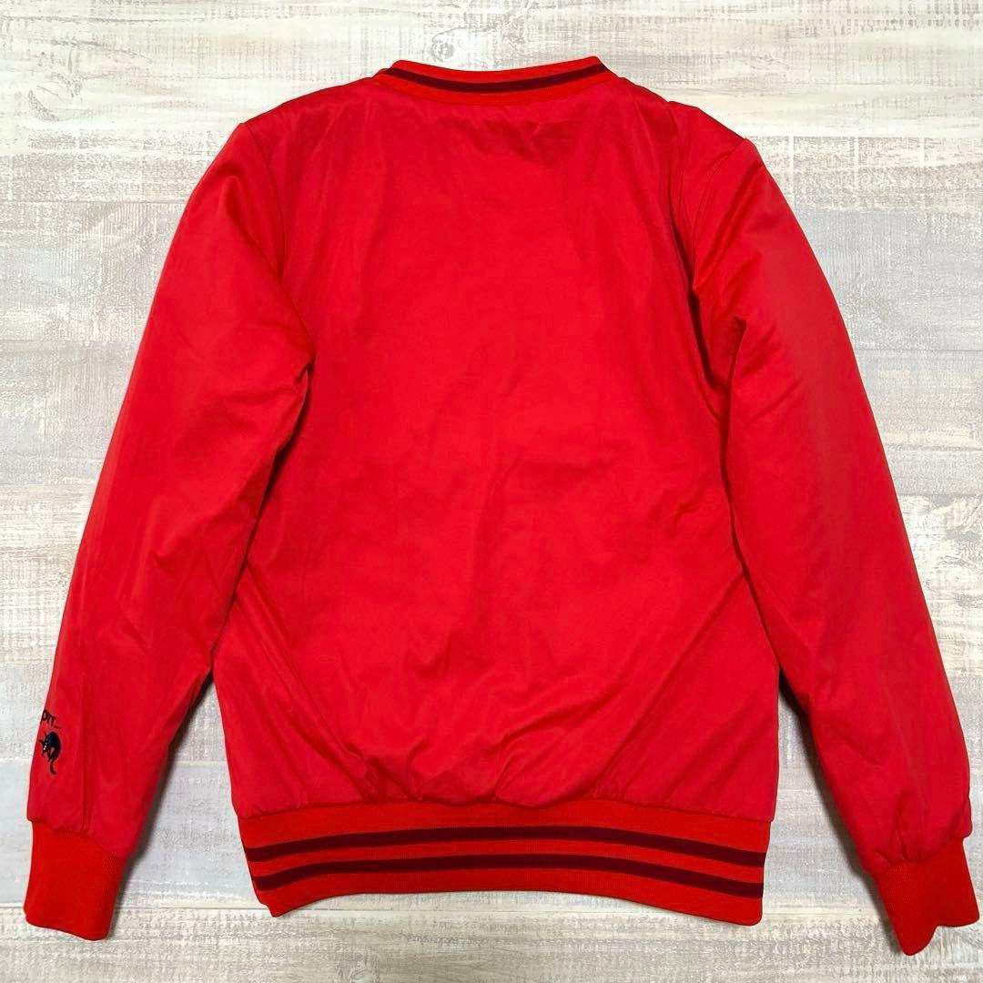 ルコックスポルティフゴルフ★猫柄★セットアップ★中綿★リバーシブル★【サイズS】