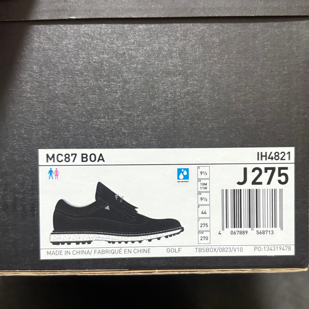 【BOA搭載】27.5cm adidas Golf MC87 ゴルフシューズ