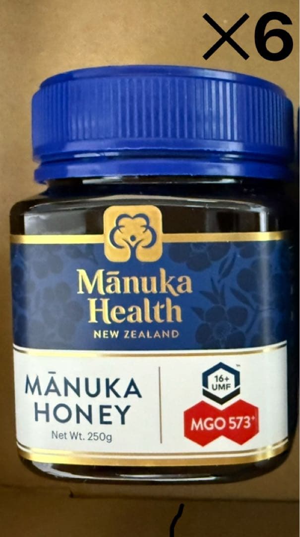 マヌカヘルス マヌカハニー MGO573 250g 6個セット