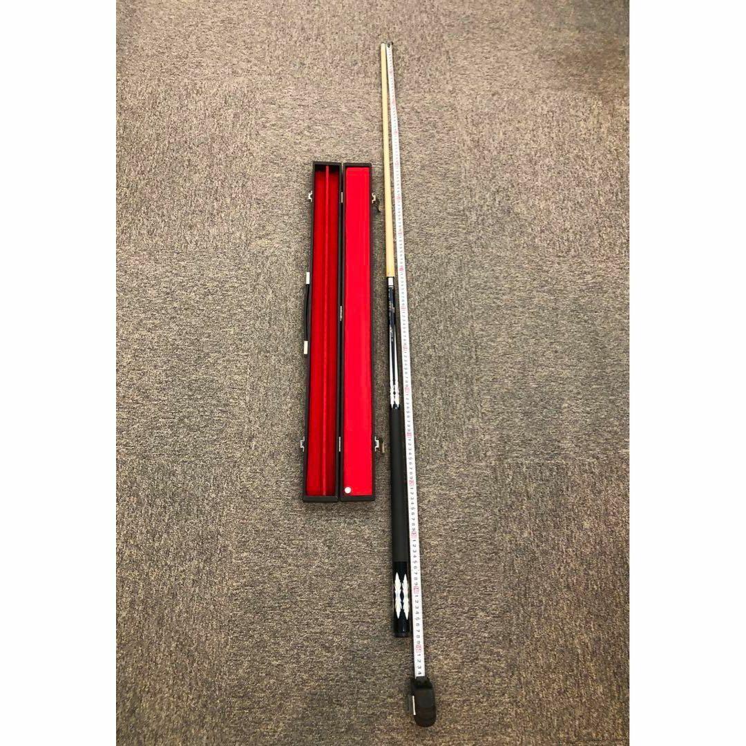 美中古 Focus 装飾ビリヤード キュー ケース付属