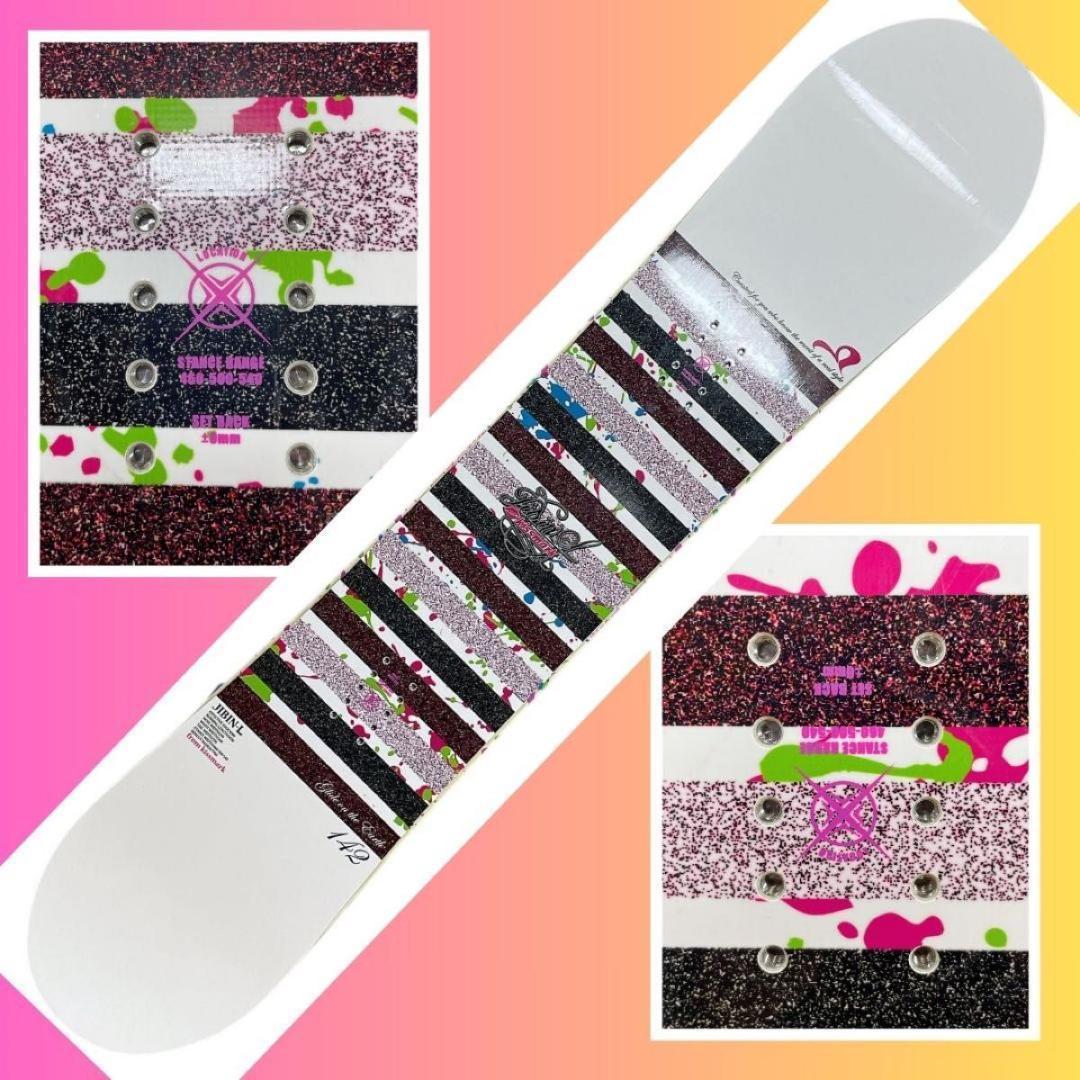 【即乗り3点セット♪】BURTONブーツ＆スノーボード 142cm レディース