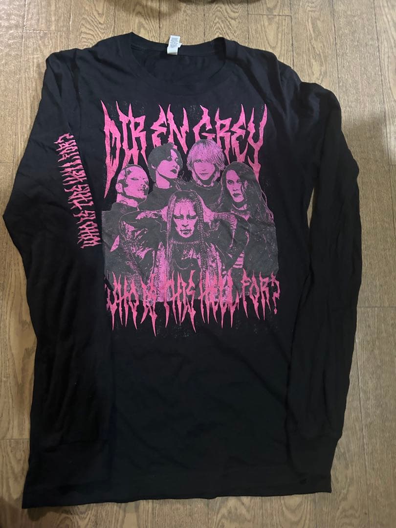 DIR EN GREY ロングスリーブTシャツ 海外ツアー、海外限定ロンT