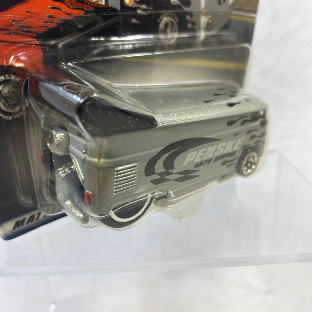 ホットウィール　PENSKE フォルクスワーゲンドラッグバス（銀）