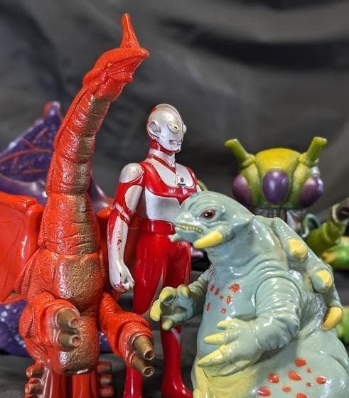 ウルトラマングレート＆登場怪獣（バンダイ）ソフビフィギュア６体セット