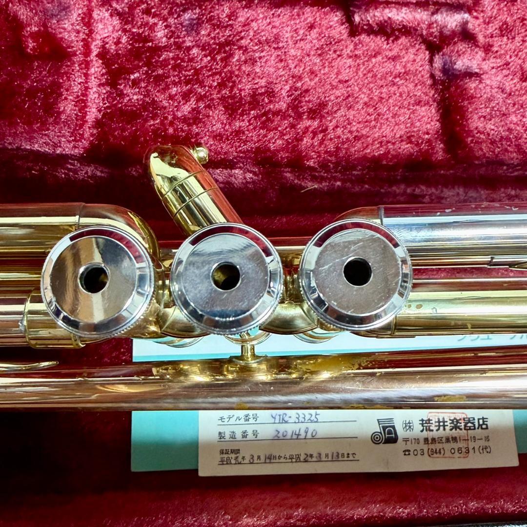 ☆ ヤマハ YTR3325 トランペット ハードケース マウスピース 付き