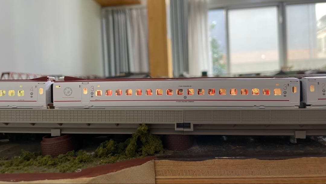 【室内灯入】TOMIX97939 800系新幹線（流れ星新幹線）セット