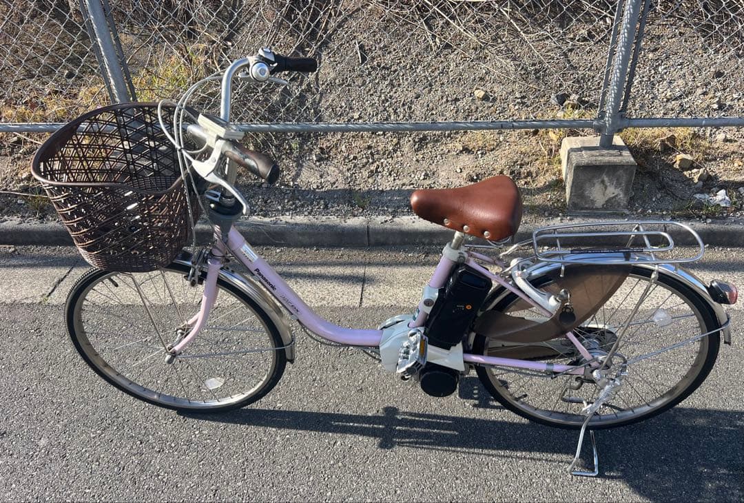 Panasonic電動アシスト自転車エコナビ機能付き24インチ関東圏配送可能