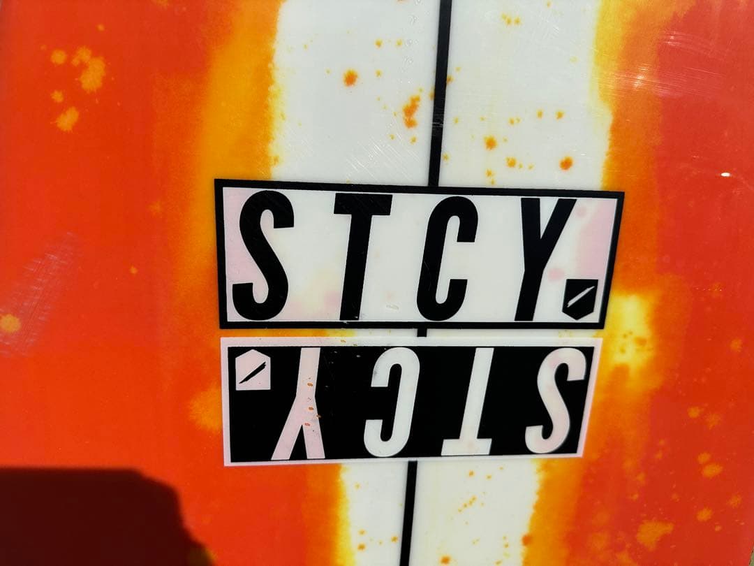 ステーシー×オーシャンアンドアースコラボ　ソフトボード　5’8 ツインピン