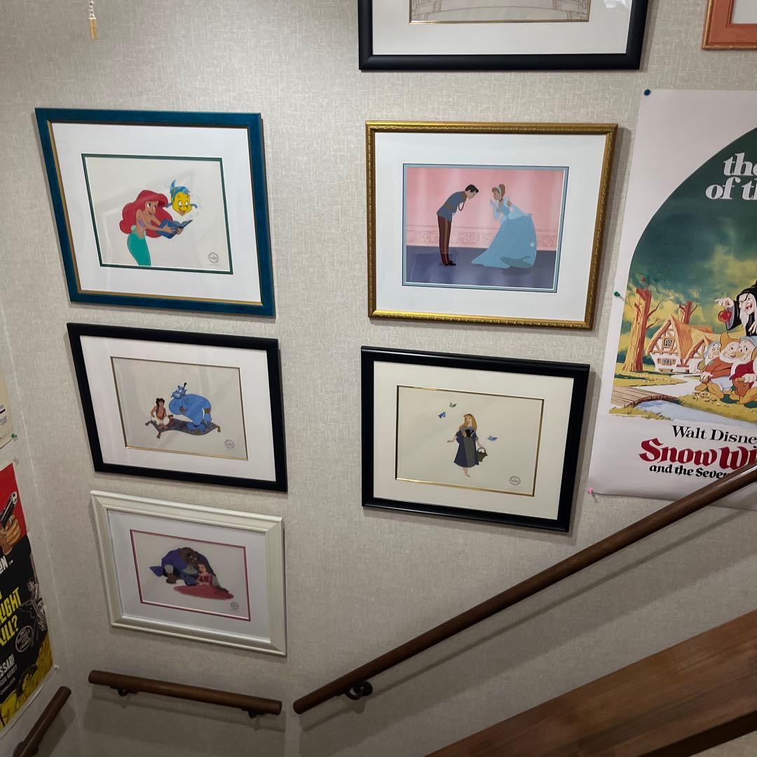 ディズニー　美女と野獣セル画　1990年代　5000枚限定