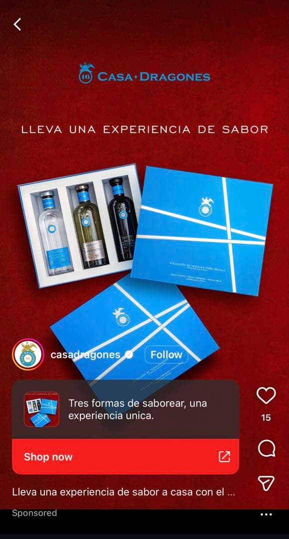 Casa Dragones テキーラセット（ブランコ・レポサド・アニェホ）