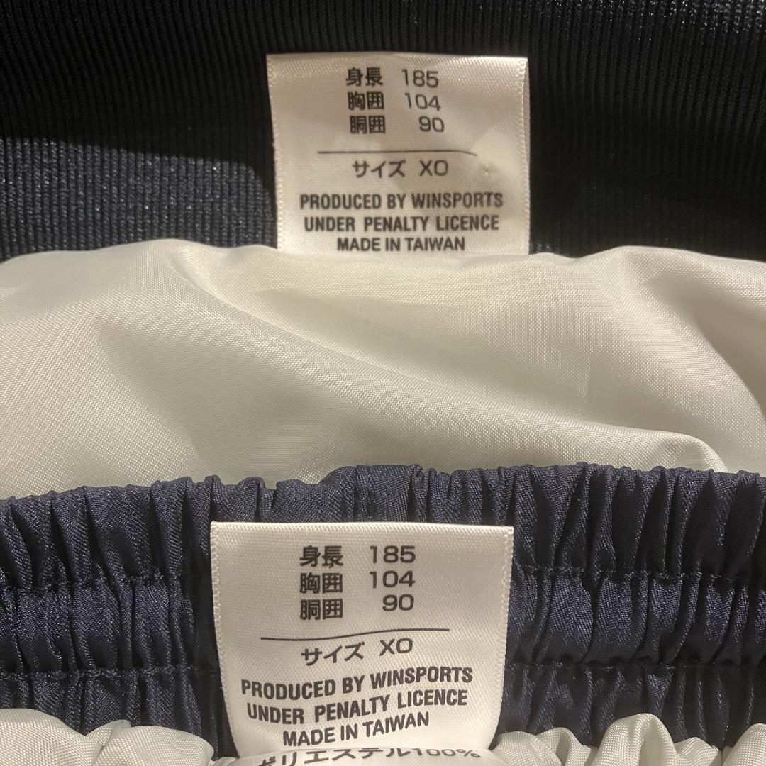PENALTY　ウォーミングアップジャケット&パンツ　紺/グレー/エンジ　XO