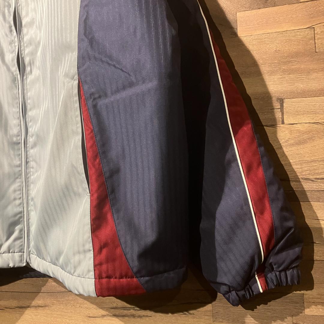 PENALTY　ウォーミングアップジャケット&パンツ　紺/グレー/エンジ　XO