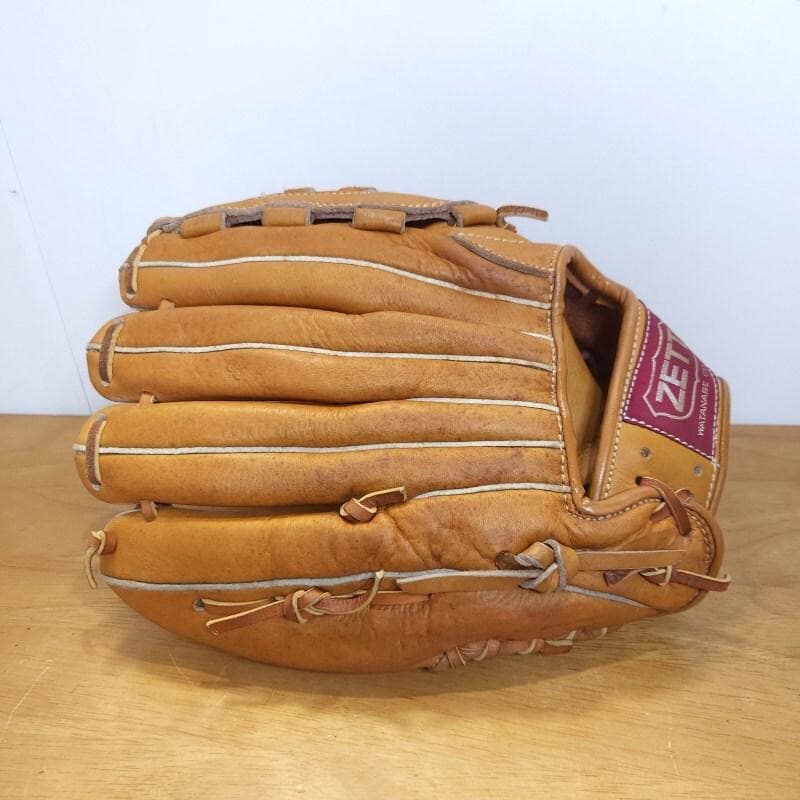 ZETT ゼット クラウンラベル 70～80年代 王冠 ビンテージ 硬式グローブ