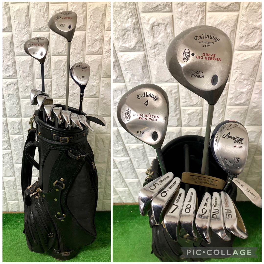 初心者おすすめ☆メンズ ゴルフクラブセット☆キャロウェイ☆キャディバッグ付