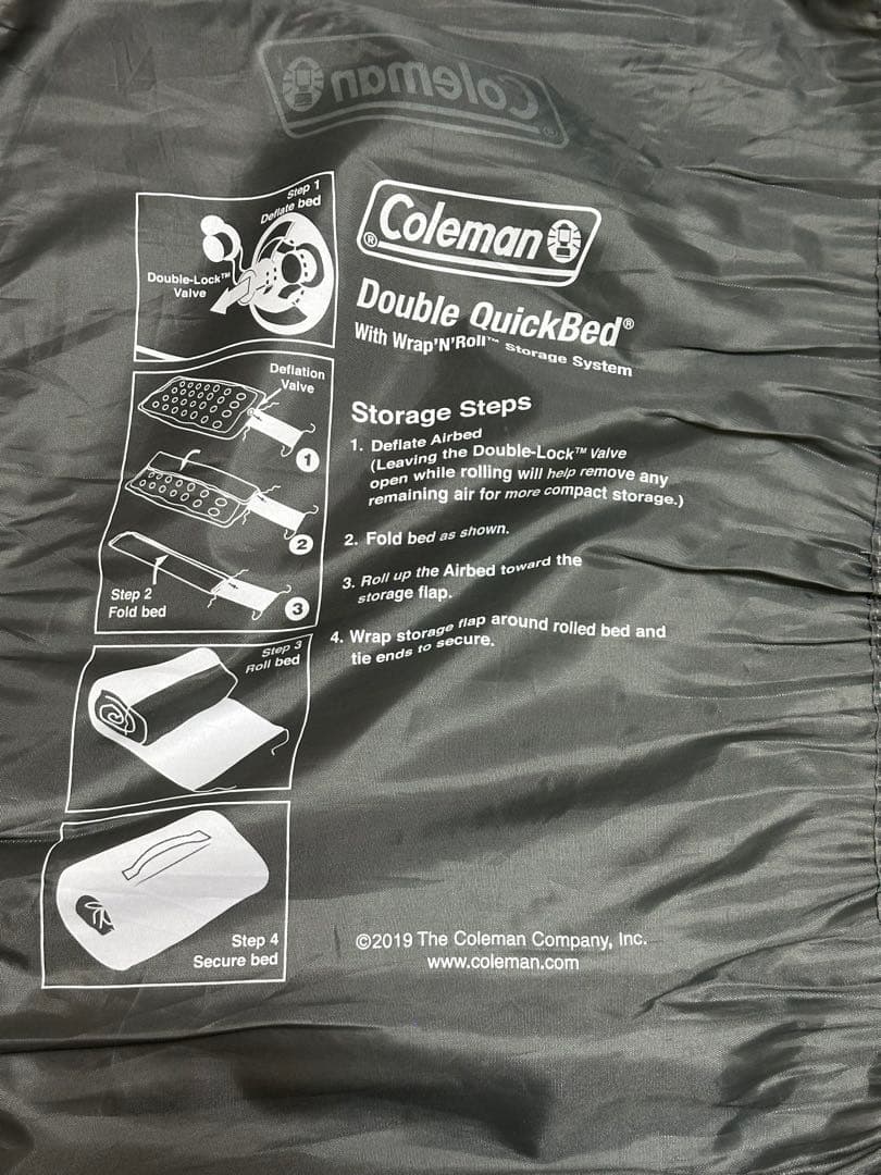 Coleman コールマン コンフォート エアーマットレス　ダブル2個セット