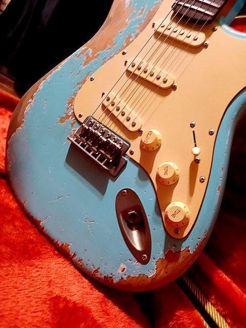 ★Custom HardRelic SonicBlue Stratocaster