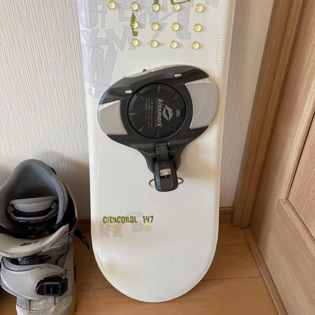 kissmark スノーボード&ブーツのセット