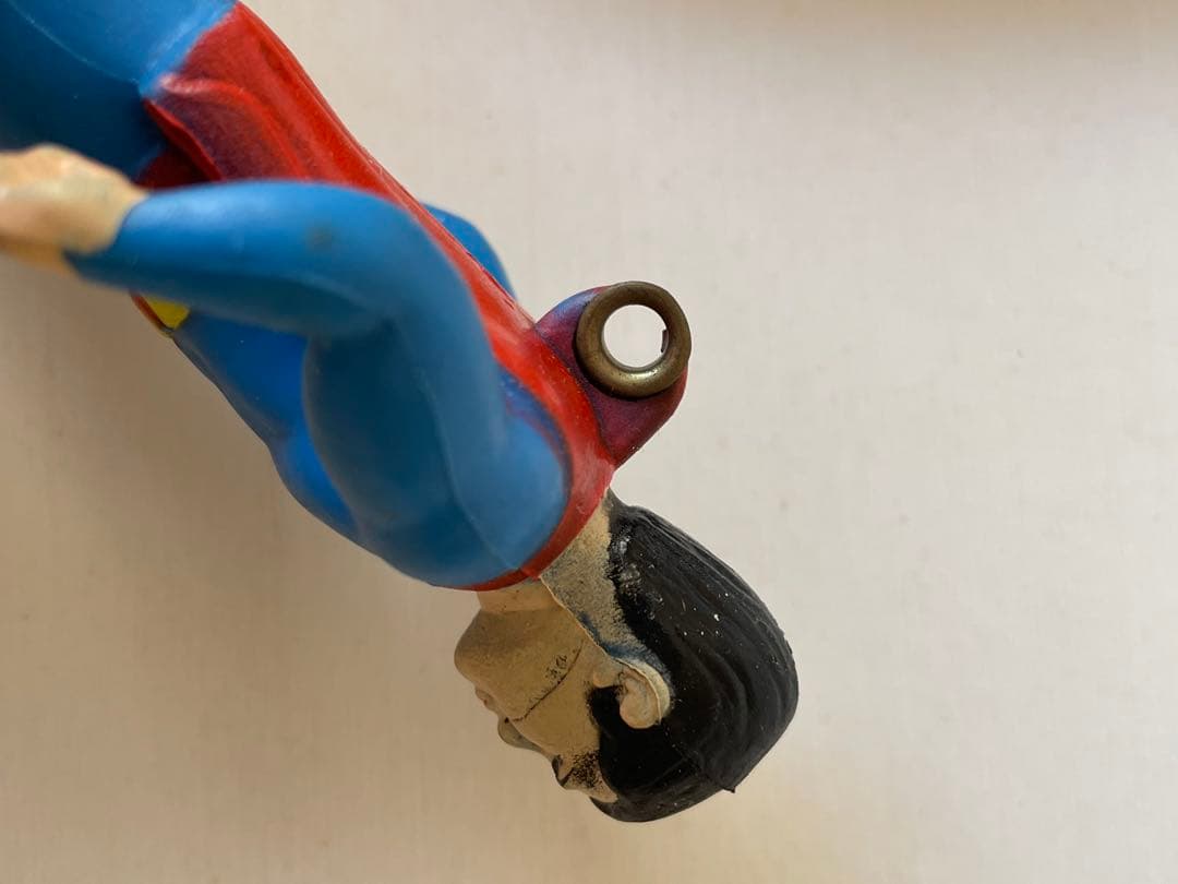 スーパーマンパラシュート　2体セット　昭和レトロ　ビンテージ　レア