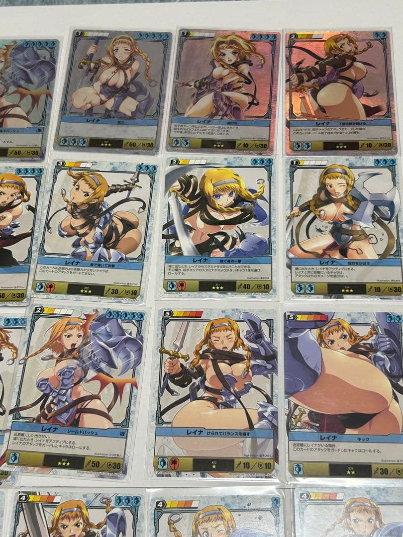 クイーンズブレイド　ザ・デュエル　レイナ　まとめ売りセット